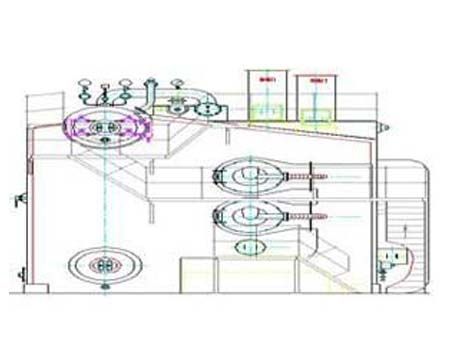 SZS系列燃油燃氣鍋爐鍋爐結構